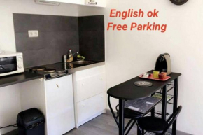 Le mermoz, studio meublé, parking, wifi, proche centre ville, Montpellier